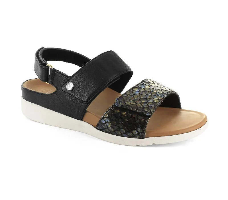 Women's Sandals with a Glitter - Coated Strap in Gold for a Sparkly Summer OutfitWomen's Riviera Ii Adjustable 3 Strap Sandals In Black Snake Women's Sandals with a Glitter - Coated Strap in Gold for a Sparkly Summer OutfitWomen's Riviera Ii Adjustable 3 Strap Sandals In Black Snake