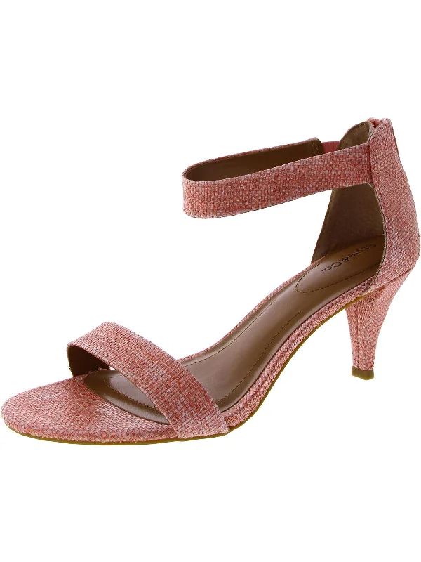 Women's Leather - Strapped Sandals with a Braided Detail in Brown for a Rustic AppealWomens Woven Slip On Heels Women's Leather - Strapped Sandals with a Braided Detail in Brown for a Rustic AppealWomens Woven Slip On Heels
