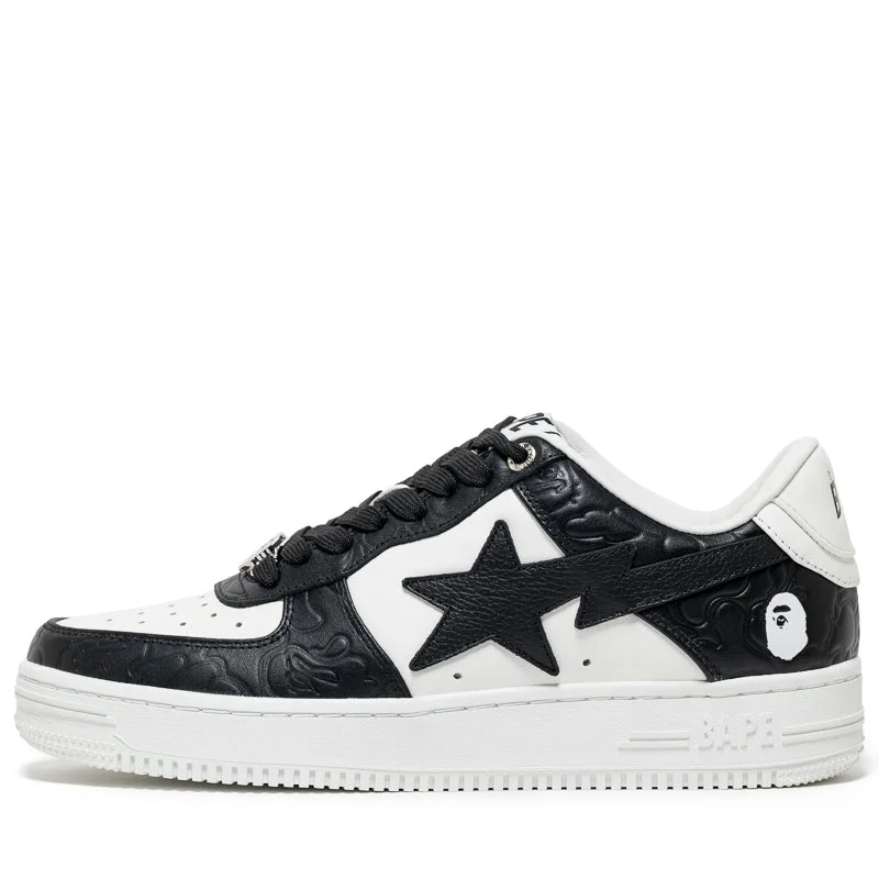 Lace - Up Women's Athletic Sneakers with Shock - Absorbing Midsoles for Intense WorkoutsA Bathing Ape Bape Sta #4 M1 - Black Lace - Up Women's Athletic Sneakers with Shock - Absorbing Midsoles for Intense WorkoutsA Bathing Ape Bape Sta #4 M1 - Black