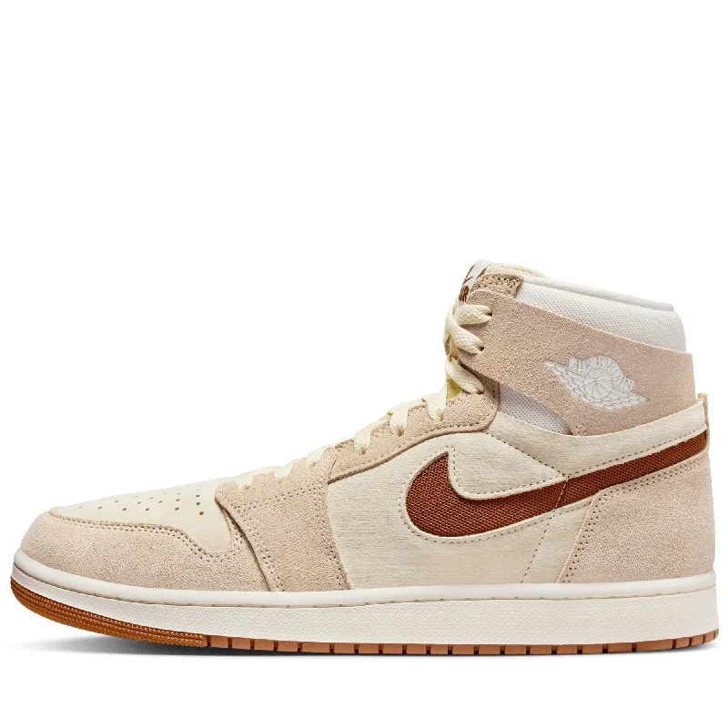 Women's Sneakers with Heel - Stabilizing Technology for Better Balance During RunningAir Jordan 1 Zoom CMFT 2 - Sail/Legend Coffee Women's Sneakers with Heel - Stabilizing Technology for Better Balance During RunningAir Jordan 1 Zoom CMFT 2 - Sail/Legend Coffee
