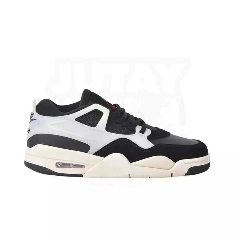 High - Top Women's Leather Sneakers in Black for a Stylish and Durable OptionAJ 4 RM - BLACK SAIL High - Top Women's Leather Sneakers in Black for a Stylish and Durable OptionAJ 4 RM - BLACK SAIL