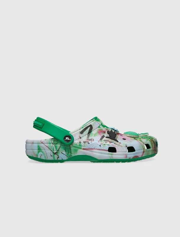 Women's Sneakers with Adjustable Straps for a Customized Fit During High - Impact ExercisesCLASSIC CLOG "GREEN IVY" Women's Sneakers with Adjustable Straps for a Customized Fit During High - Impact ExercisesCLASSIC CLOG "GREEN IVY"