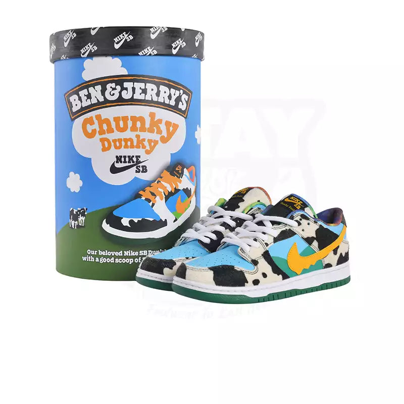Women's Sneakers with Hidden Wedges for a Subtle Height Boost and Added StyleDUNK LOW (OG BOX) - BEN & JERRY Women's Sneakers with Hidden Wedges for a Subtle Height Boost and Added StyleDUNK LOW (OG BOX) - BEN & JERRY