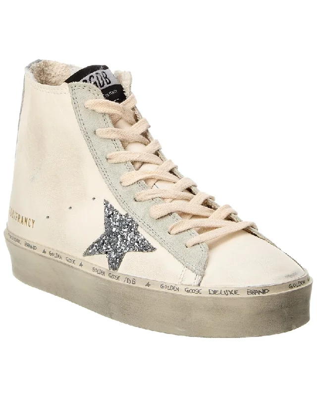 Foldable Women's Travel Sneakers for Compact Storage in LuggageGolden Goose Francy Leather Sneaker Foldable Women's Travel Sneakers for Compact Storage in LuggageGolden Goose Francy Leather Sneaker