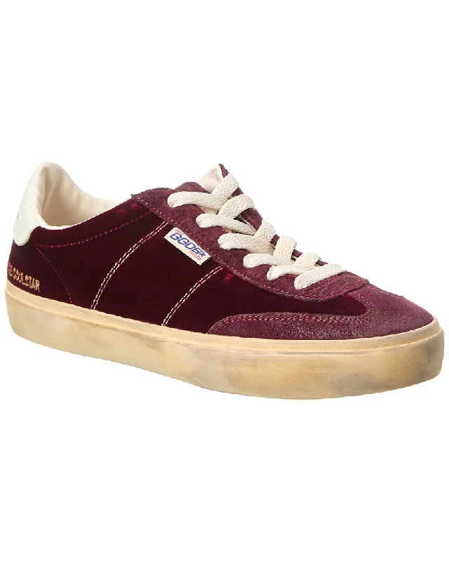 Lace - Up Women's Athletic Sneakers with Shock - Absorbing Midsoles for Intense WorkoutsGolden Goose Soul-Star Velvet & Suede Sneaker Lace - Up Women's Athletic Sneakers with Shock - Absorbing Midsoles for Intense WorkoutsGolden Goose Soul-Star Velvet & Suede Sneaker