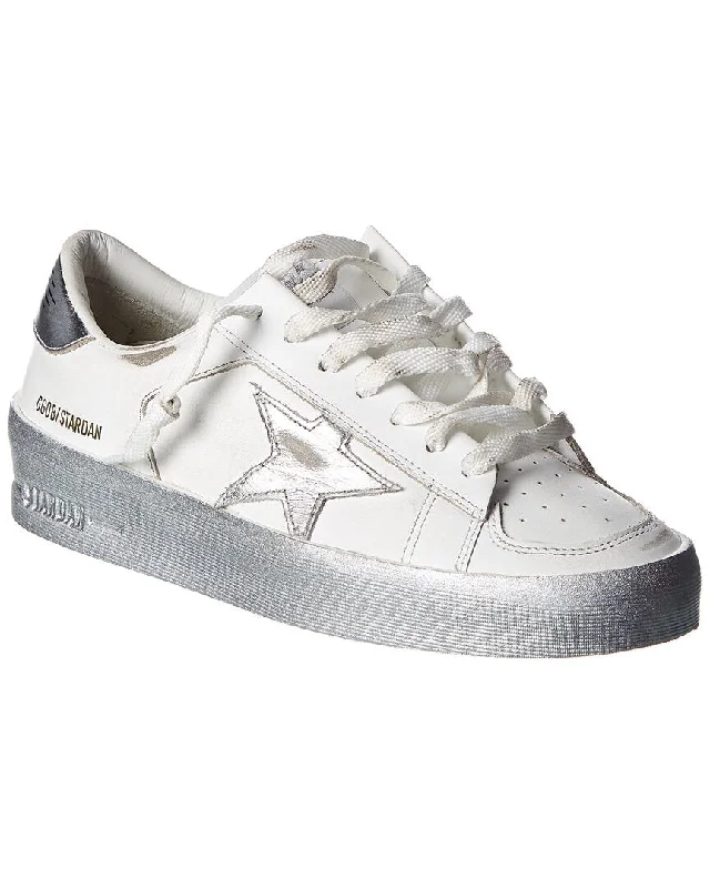 Sparkly Rhinestone - Embellished Women's Sneakers for a Glamorous and Eye - Catching LookGolden Goose Stardan Leather Sneaker Sparkly Rhinestone - Embellished Women's Sneakers for a Glamorous and Eye - Catching LookGolden Goose Stardan Leather Sneaker