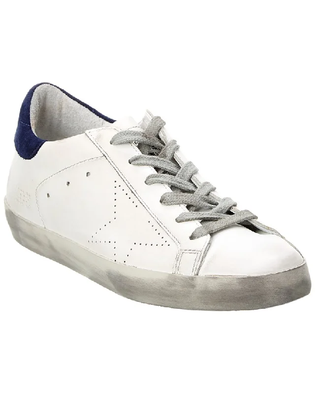 Slip - On Women's Canvas Sneakers in Navy for Easy and Effortless WearGolden Goose Superstar Leather & Suede Sneaker Slip - On Women's Canvas Sneakers in Navy for Easy and Effortless WearGolden Goose Superstar Leather & Suede Sneaker