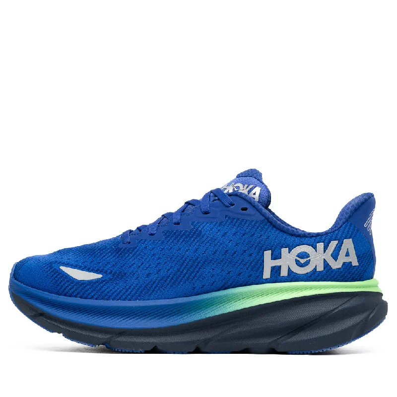 Lace - Up Women's Athletic Sneakers with Shock - Absorbing Midsoles for Intense WorkoutsHoka Clifton 9 Gore-Tex - Dazzling Blue/Evening Sky Lace - Up Women's Athletic Sneakers with Shock - Absorbing Midsoles for Intense WorkoutsHoka Clifton 9 Gore-Tex - Dazzling Blue/Evening Sky
