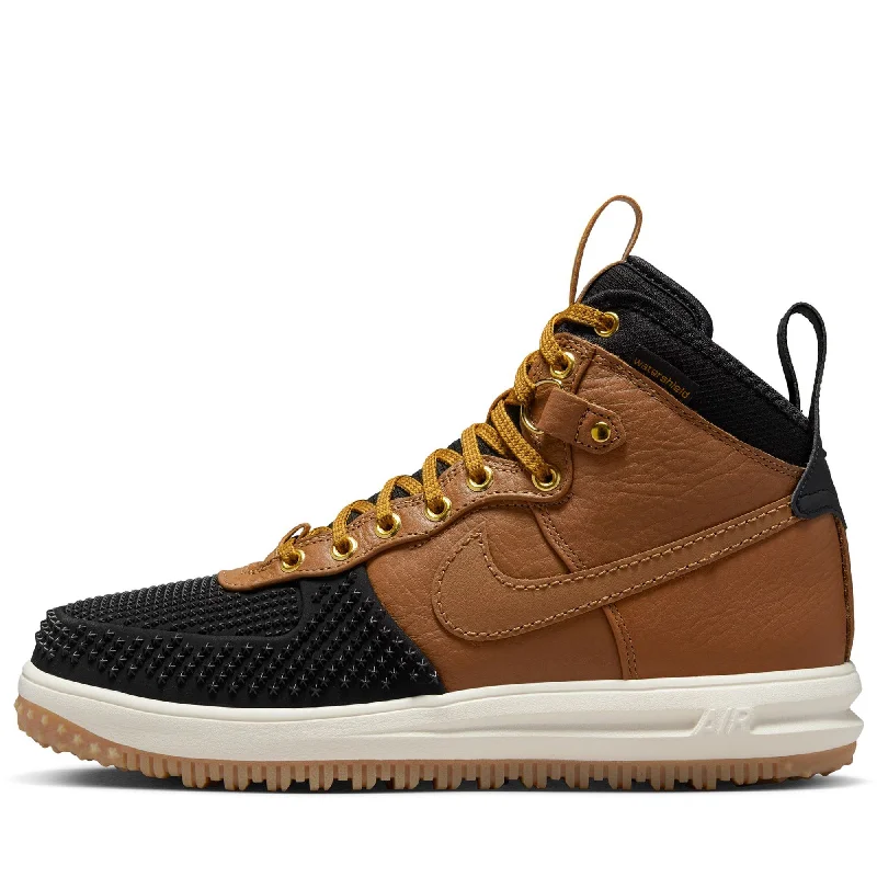 Water - Resistant Women's Hiking Sneakers with Traction Outsoles for Outdoor AdventuresNike Lunar Force 1 'Duckboot' - Ale Brown/Black Water - Resistant Women's Hiking Sneakers with Traction Outsoles for Outdoor AdventuresNike Lunar Force 1 'Duckboot' - Ale Brown/Black