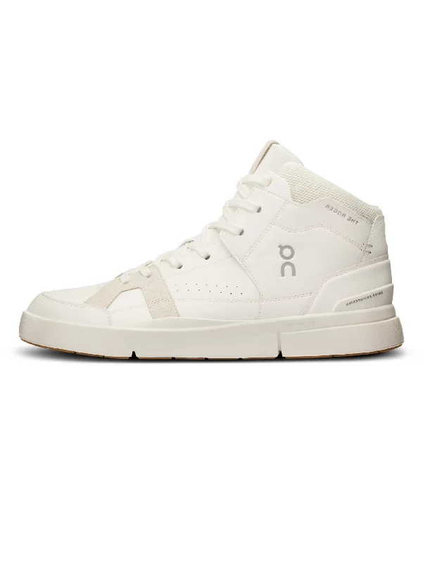 Chunky - Sole Women's Platform Sneakers in White for a Trendy Street Style LookSneakers Alte The Rogers Clubhouse Mid Bianco/Sabbia Chunky - Sole Women's Platform Sneakers in White for a Trendy Street Style LookSneakers Alte The Rogers Clubhouse Mid Bianco/Sabbia