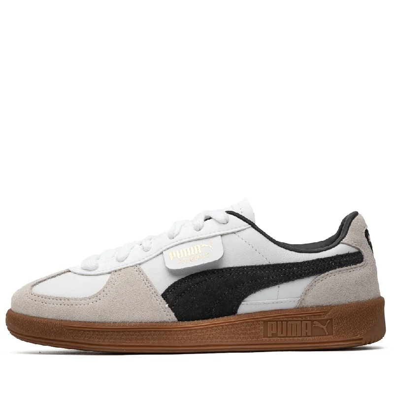Wide - Width Women's Sneakers for Comfortable Fit for Those with Wider FeetPuma Palermo Leather - White/Vapor Grey Wide - Width Women's Sneakers for Comfortable Fit for Those with Wider FeetPuma Palermo Leather - White/Vapor Grey