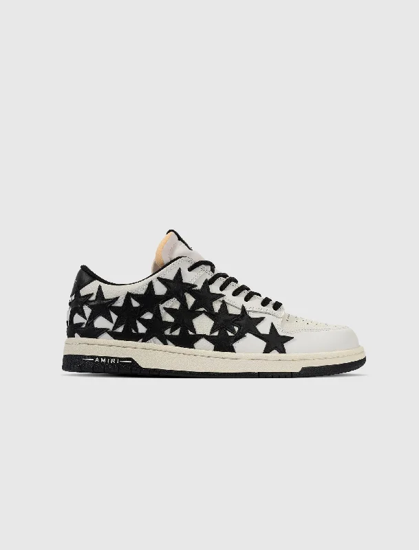 Wide - Width Women's Sneakers for Comfortable Fit for Those with Wider FeetSTARS COURT LOW TOP "BLACK" Wide - Width Women's Sneakers for Comfortable Fit for Those with Wider FeetSTARS COURT LOW TOP "BLACK"