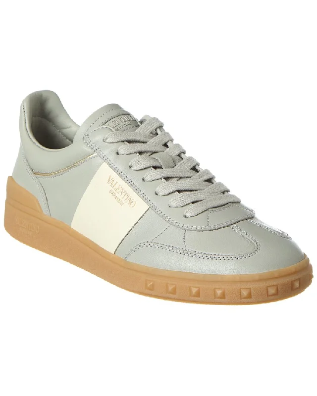 Women's Sneakers with Heel - Stabilizing Technology for Better Balance During RunningValentino Upvillage Leather Sneaker Women's Sneakers with Heel - Stabilizing Technology for Better Balance During RunningValentino Upvillage Leather Sneaker