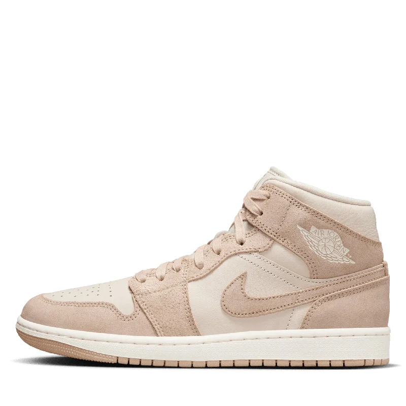 Women's Sneakers with Memory Foam Insoles for Exceptional Cushioning and ComfortWomen's Air Jordan 1 Mid SE - Legend Light Brown Women's Sneakers with Memory Foam Insoles for Exceptional Cushioning and ComfortWomen's Air Jordan 1 Mid SE - Legend Light Brown