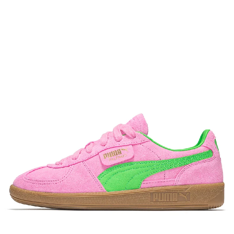 Foldable Women's Travel Sneakers for Compact Storage in LuggageWomen's Puma Palermo Special - Pink Delight/Puma Green Foldable Women's Travel Sneakers for Compact Storage in LuggageWomen's Puma Palermo Special - Pink Delight/Puma Green