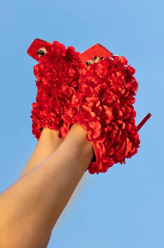 Women's Platform Chelsea Boots in Black for a Modern and Fashion - Forward AppearanceAZALEA WANG ROSA FLOWER STILETTO BOOTIE IN RED Women's Platform Chelsea Boots in Black for a Modern and Fashion - Forward AppearanceAZALEA WANG ROSA FLOWER STILETTO BOOTIE IN RED