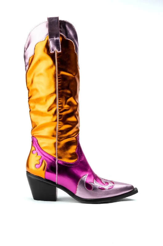 Women's Platform Chelsea Boots in Black for a Modern and Fashion - Forward AppearanceAZALEA WANG SPICE IT UP CHUNKY BOOT IN MULTI Women's Platform Chelsea Boots in Black for a Modern and Fashion - Forward AppearanceAZALEA WANG SPICE IT UP CHUNKY BOOT IN MULTI