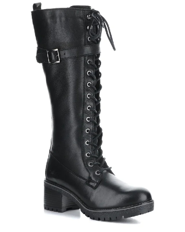 Women's Thigh - High Stretch Boots in Black for a Sexy and Alluring OutfitBos. & Co. Moky Leather Boot Women's Thigh - High Stretch Boots in Black for a Sexy and Alluring OutfitBos. & Co. Moky Leather Boot