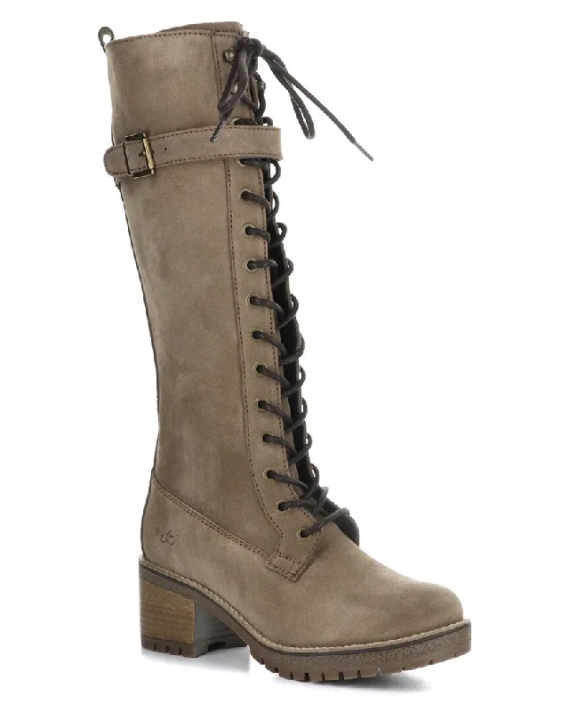 Women's Chunky - Heeled Chelsea Boots in Gray for a Casual and Trendy Everyday LookBos. & Co. Moky Suede Boot Women's Chunky - Heeled Chelsea Boots in Gray for a Casual and Trendy Everyday LookBos. & Co. Moky Suede Boot