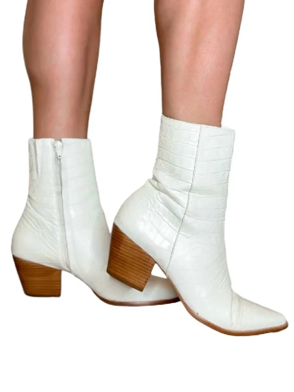 Plus Size Women's Block - Heeled Ankle Boots in Red for a Bold and Chic StatementCaty Ankle Boots In Bone Croc Plus Size Women's Block - Heeled Ankle Boots in Red for a Bold and Chic StatementCaty Ankle Boots In Bone Croc