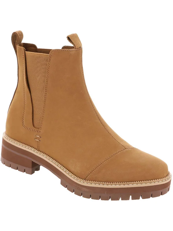 Women's Ankle Booties with Faux Leather and Furry Cuffs in Tan for a Cute and Warm StyleDakota Womens Leather Ankle Chelsea Boots Women's Ankle Booties with Faux Leather and Furry Cuffs in Tan for a Cute and Warm StyleDakota Womens Leather Ankle Chelsea Boots