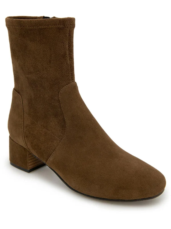 Women's Chunky - Heeled Chelsea Boots in Gray for a Casual and Trendy Everyday LookElla Womens Leather Bootie Ankle Boots Women's Chunky - Heeled Chelsea Boots in Gray for a Casual and Trendy Everyday LookElla Womens Leather Bootie Ankle Boots