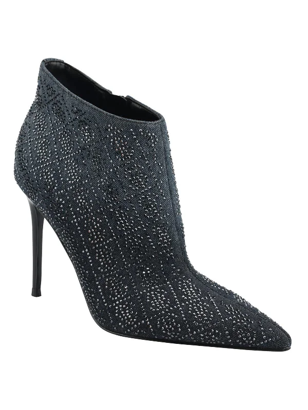Women's Thigh - High Stretch Boots in Black for a Sexy and Alluring OutfitFazzie Womens Rhinestone Dressy Booties Women's Thigh - High Stretch Boots in Black for a Sexy and Alluring OutfitFazzie Womens Rhinestone Dressy Booties