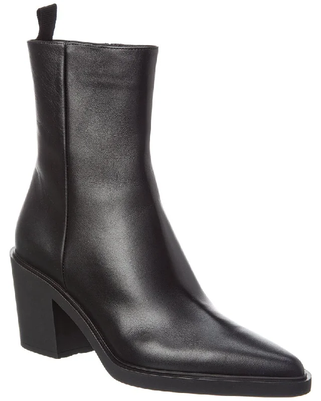 Women's Combat Boots with Studded Details in Olive Green for an Edgy Punk LookGianvito Rossi Dylan 60 Leather Bootie Women's Combat Boots with Studded Details in Olive Green for an Edgy Punk LookGianvito Rossi Dylan 60 Leather Bootie