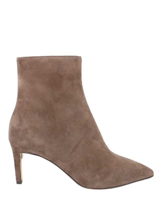 Women's Knee - High Lace - Up Boots in Brown with Buckle Accents for a Western VibeImogen Ankle Boot Women's Knee - High Lace - Up Boots in Brown with Buckle Accents for a Western VibeImogen Ankle Boot