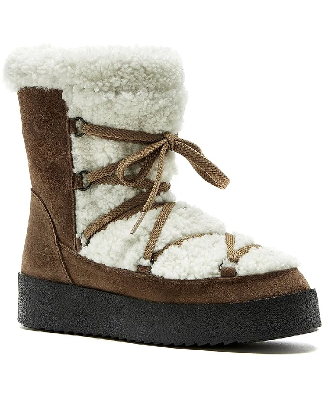 Women's Lace - Trimmed Knee - High Boots in Ivory for a Feminine and Elegant EnsembleLa Canadienne Eloise Suede Boot Women's Lace - Trimmed Knee - High Boots in Ivory for a Feminine and Elegant EnsembleLa Canadienne Eloise Suede Boot