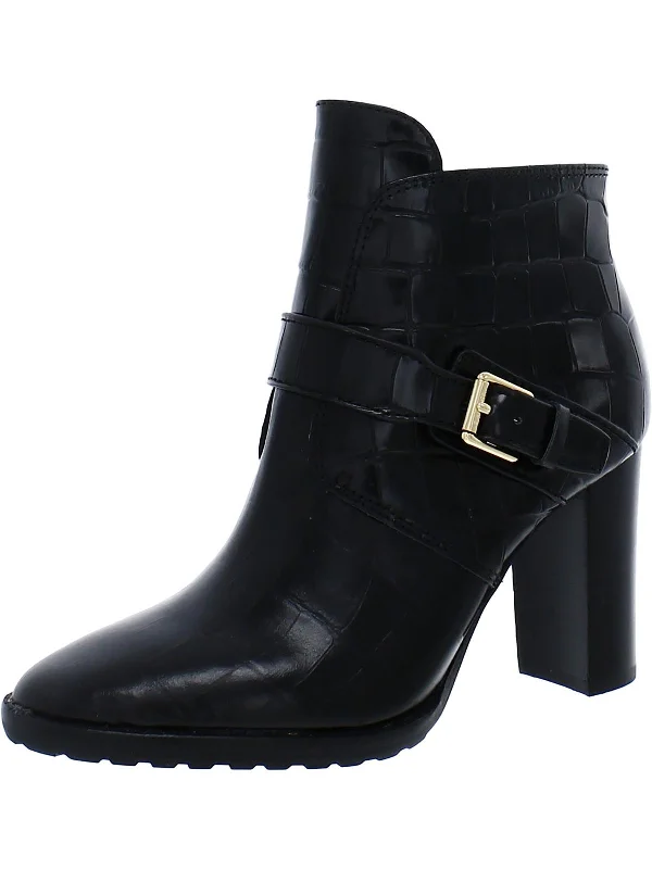 Women's Platform Chelsea Boots in Black for a Modern and Fashion - Forward AppearanceMailyn Womens Leather Embossed Ankle Boots Women's Platform Chelsea Boots in Black for a Modern and Fashion - Forward AppearanceMailyn Womens Leather Embossed Ankle Boots