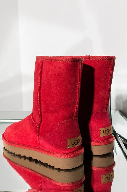 Women's Knee - High Lace - Up Boots in Brown with Buckle Accents for a Western VibeSEXY WEATHER FLAT RIBBON RED Women's Knee - High Lace - Up Boots in Brown with Buckle Accents for a Western VibeSEXY WEATHER FLAT RIBBON RED