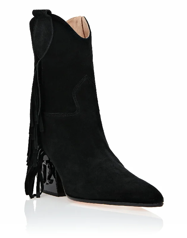 Plus Size Women's Embroidered Knee - High Boots in Burgundy for a Luxurious LookSuede Boots Mid Heels Cowboy Plus Size Women's Embroidered Knee - High Boots in Burgundy for a Luxurious LookSuede Boots Mid Heels Cowboy