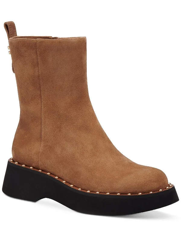 Women's Over - the - Knee Suede Boots in Taupe for a Stylish and Sophisticated OutfitVanesa Womens Suede Studded Booties Women's Over - the - Knee Suede Boots in Taupe for a Stylish and Sophisticated OutfitVanesa Womens Suede Studded Booties