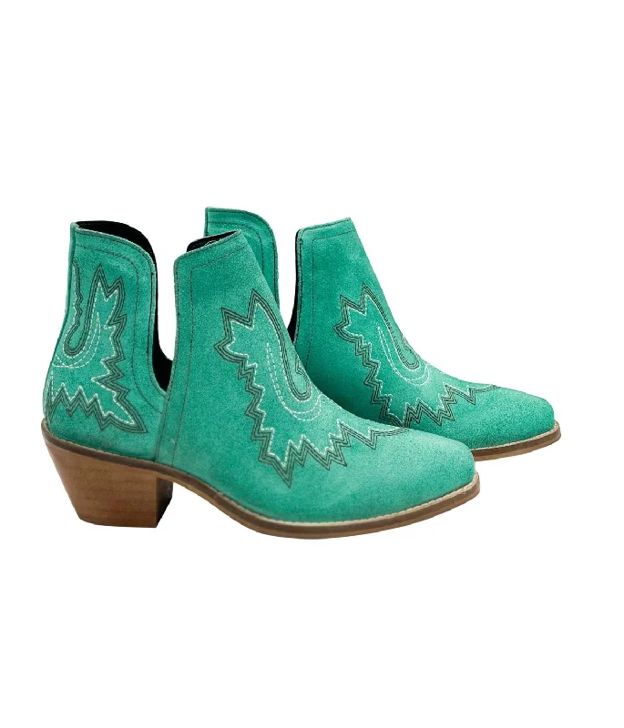 Women's Wedge - Heeled Ankle Boots in Navy Blue for a Comfortable and Trendy OptionWomen's Kickin' Booties In Turquoise Suede Women's Wedge - Heeled Ankle Boots in Navy Blue for a Comfortable and Trendy OptionWomen's Kickin' Booties In Turquoise Suede