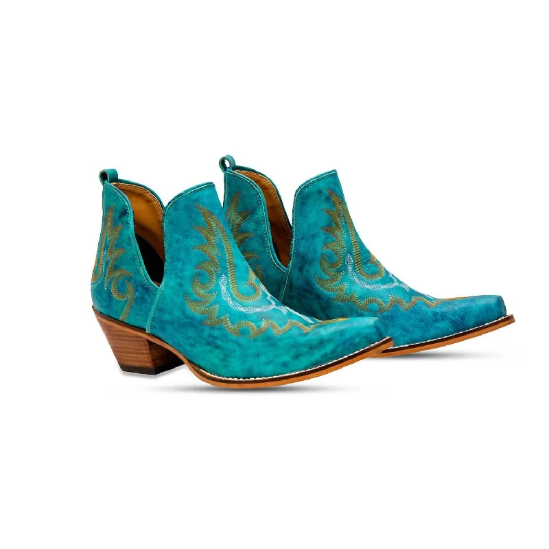 Plus Size Women's Block - Heeled Ankle Boots in Red for a Bold and Chic StatementWomen's Westerly Leather Ankle Boots In Turquoise Plus Size Women's Block - Heeled Ankle Boots in Red for a Bold and Chic StatementWomen's Westerly Leather Ankle Boots In Turquoise